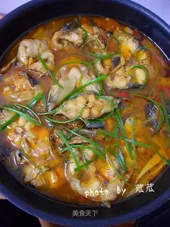 Boiled catfish