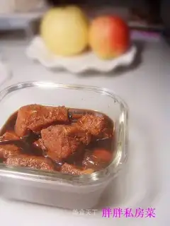 Home-cooked meat stew