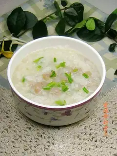 honeysuckle lean meat porridge
