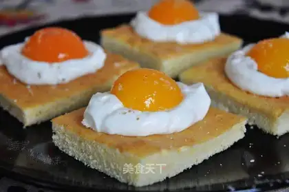 Sugar Heart Egg Cake