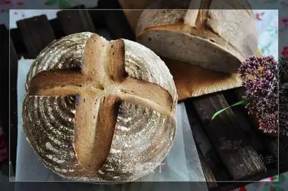 Rye mixed wheat bread