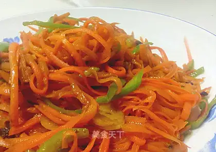 stir-fried carrots