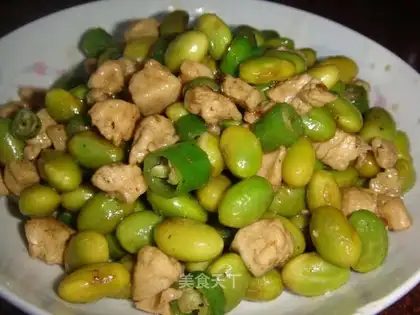 diced chicken edamame