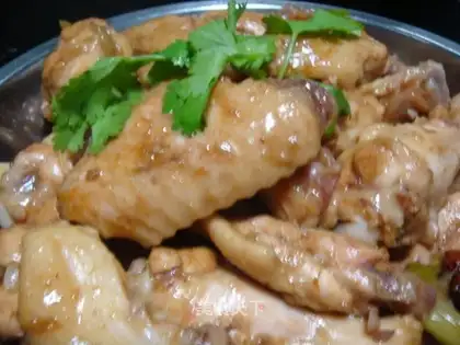 Cola chicken wings