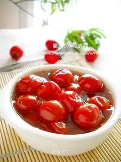 Red wine, cherries, tomato fruits