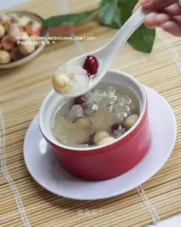 Lotus seed snow syrup