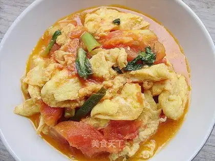 tomato scrambled eggs