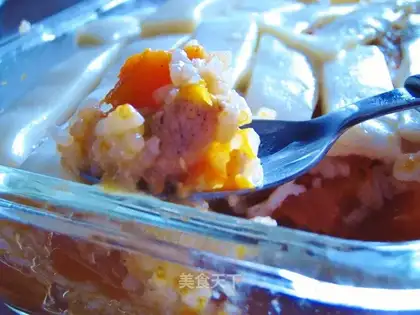 Pumpkin Chicken Baked Rice