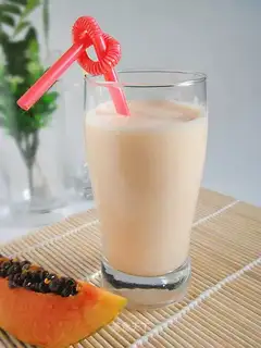 Papaya milk juice