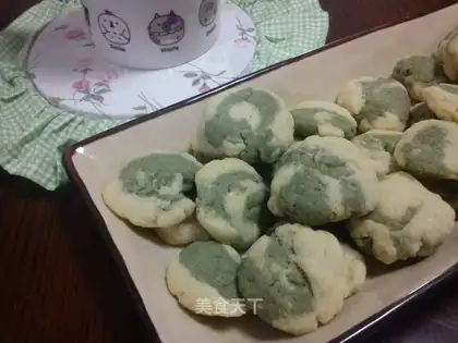 Matcha Small Stone Biscuits
