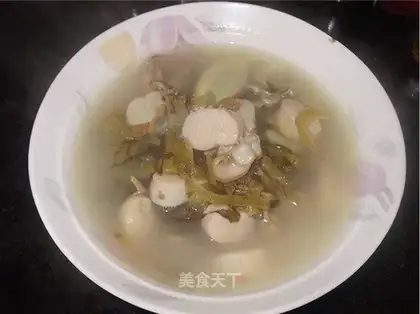 Sauerkraut scallops