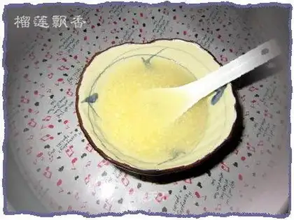 Fresh corn porridge