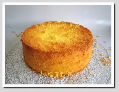 Corn flour breeze cake