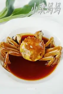 Crab in tomato sauce