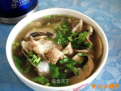 Mushroom Bone Soup