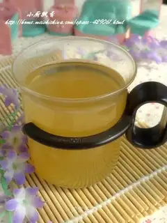tangerine peel, apple, pear water