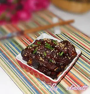 Sweet pork ribs