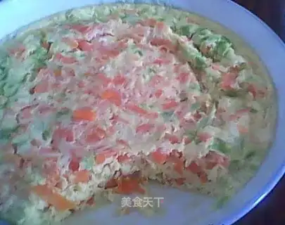 carrot egg custard