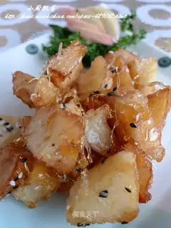 caramelized apple