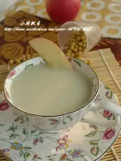 apple soy milk