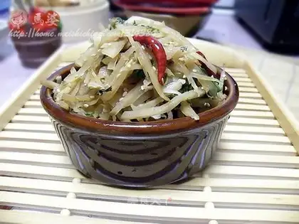 Fried Three Shreds with Yimeng