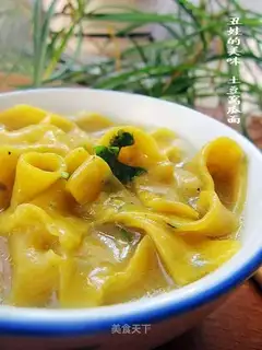 Potato and melon noodles