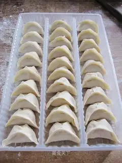 Celery dumplings
