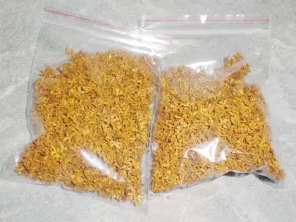 Homemade dried osmanthus
