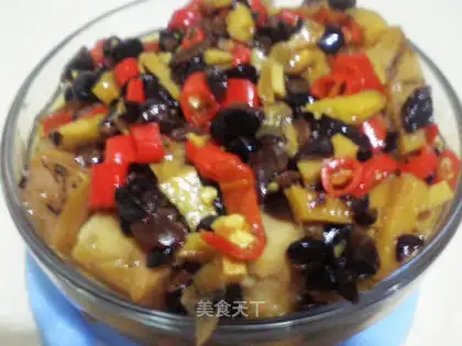 Salted fish with soy sauce