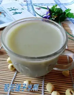 Chrysanthemum lotus seed rice paste