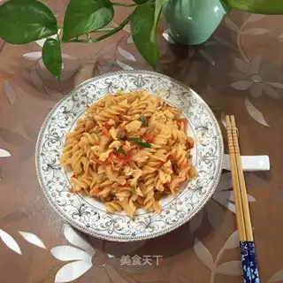 Tomato egg pasta