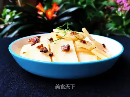 Abalone dry potatoes