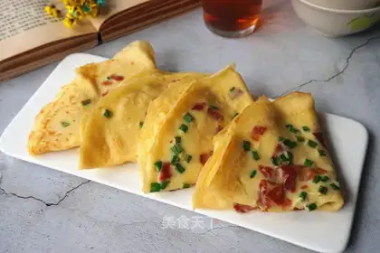 Bacon eggcake