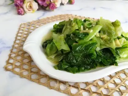 Garlic lettuce