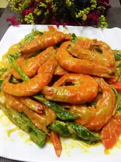 Curry shrimp