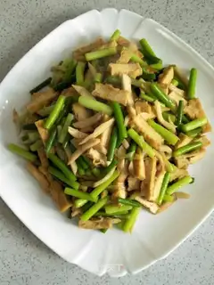 Garlic fried tofu