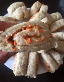 Vegetable rolls of oatmeal