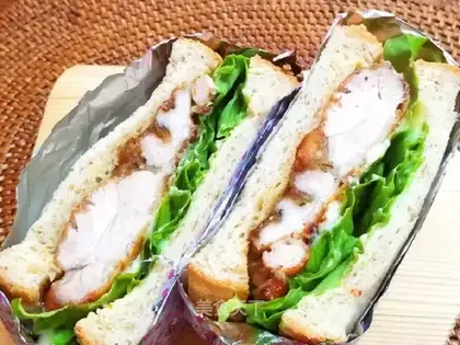 Chicken leg sandwich
