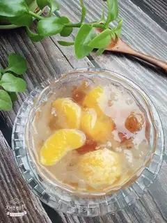 Orange silver spoon