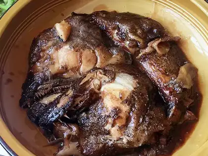 Garlic casserole head