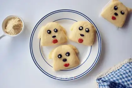 Little yellow dog pie