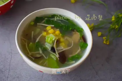 Beef fungus soup
