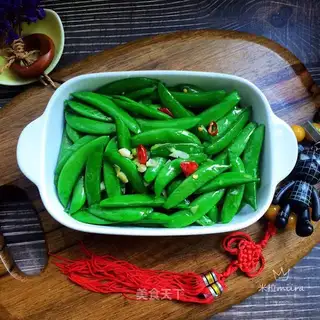 Garlic sweet beans