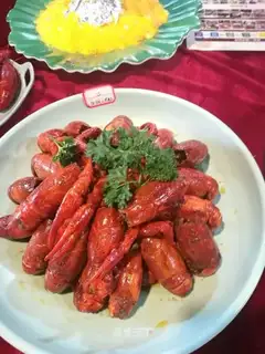 Chinese vegetable oil shrimp