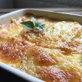 Cheese and potatoes