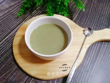 Sweet green bean soup