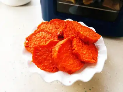 Homemade melon dry