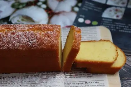Lemon pound cake