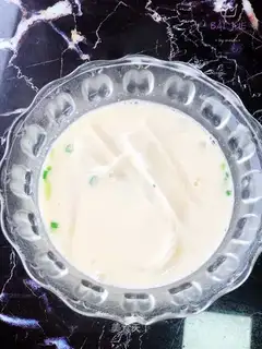 The radish gravy soup