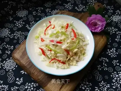 Blue pepper cabbage
